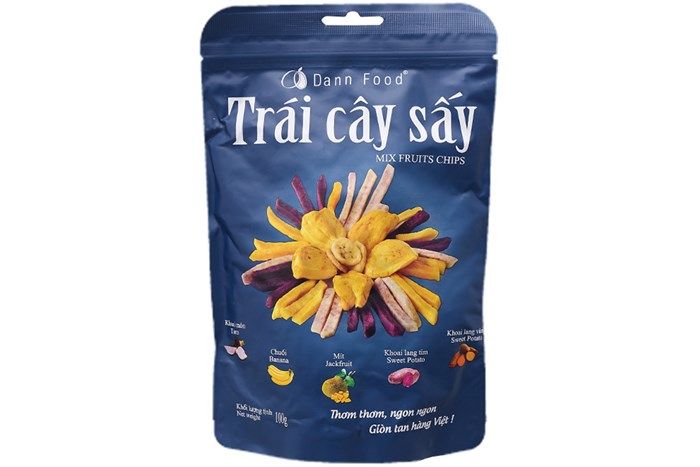  Dann Food Natural Trái Cây Sấy 100g 