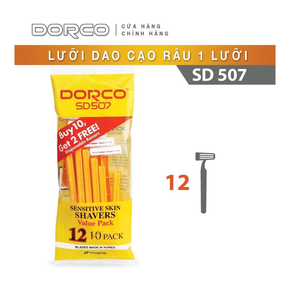  Dao Cạo Dorco SD-507 12P 