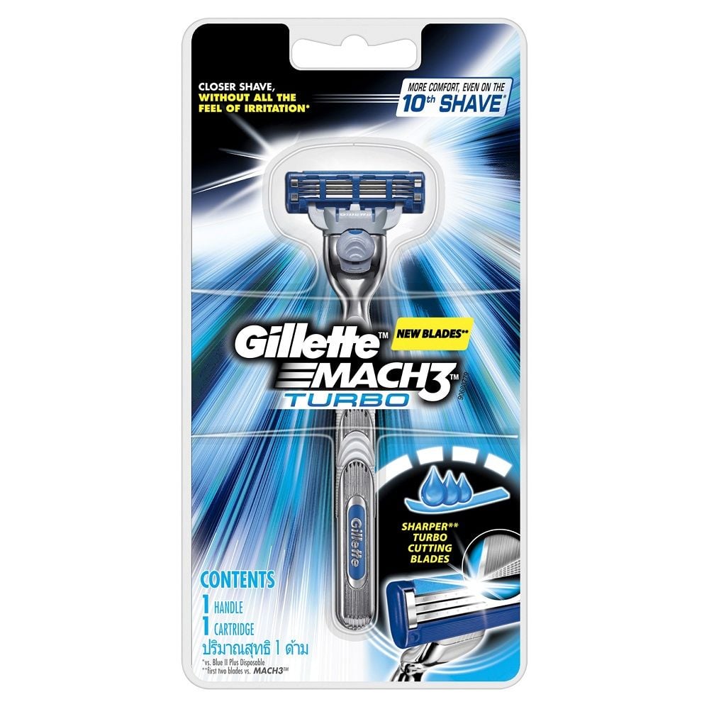  Dao Cạo Gillette Mach3 Turbo 