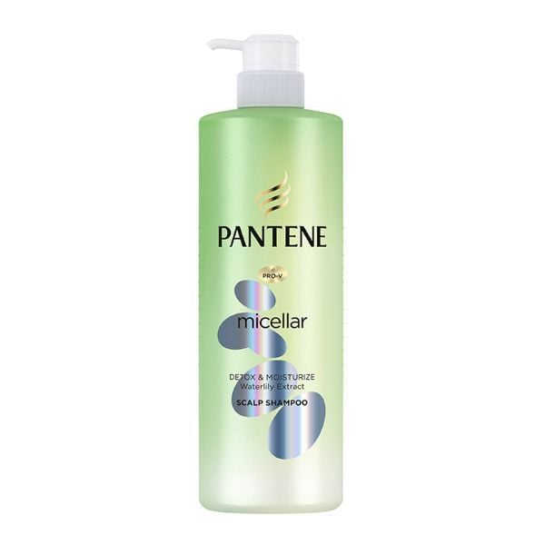  Dầu Gội Pantene Pro-V Micellar Chiết Xuất Hoa Súng (530ml) 