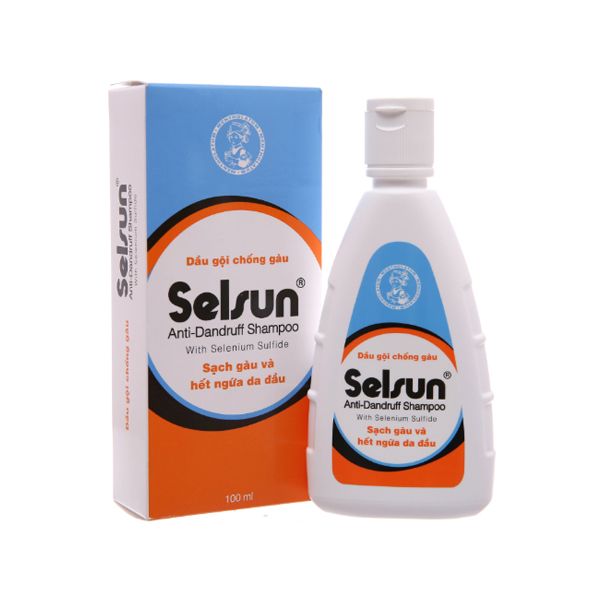  Dầu Gội Selsun - Sạch Gàu Và Hết Ngứa Da Đầu - 100ml 