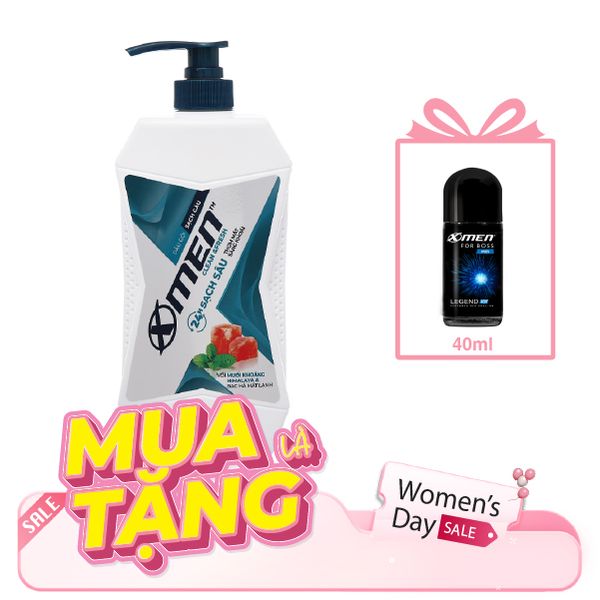 Dầu gội Sạch Gàu X-Men Clean & Fresh 24h Sạch Sâu 630g
