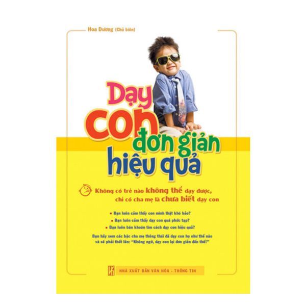  Dạy Con Đơn Giản Hiệu Quả 