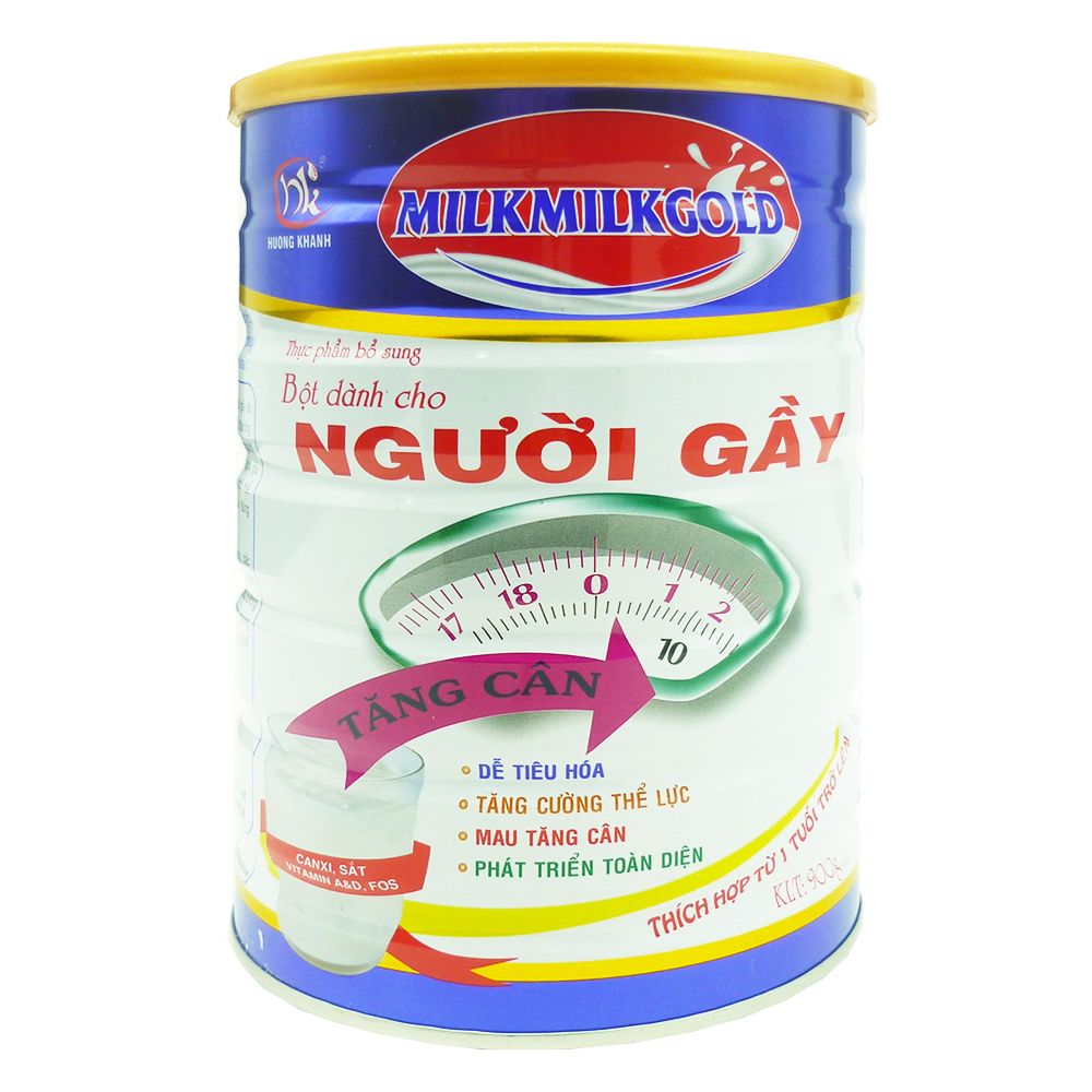  Bột Dinh Dưỡng Tiên Tiến Milk Milk Dành Cho Người Gầy Hộp Thiếc 900g 