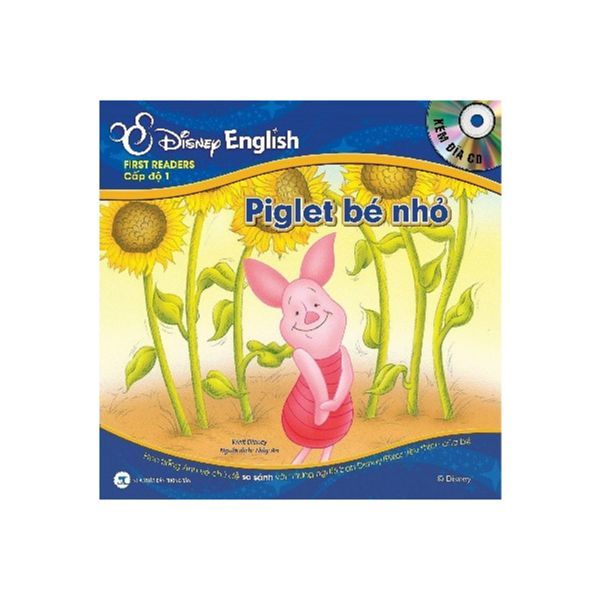  Disney English - Cấp độ 1: Piglet Bé Nhỏ + Cây Mật Ong Của Gấu Pooh 