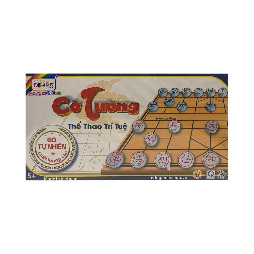  Đồ Chơi Gỗ Cờ Tướng EDUGAMES ( 33 x 18 x 8.3 cm) 