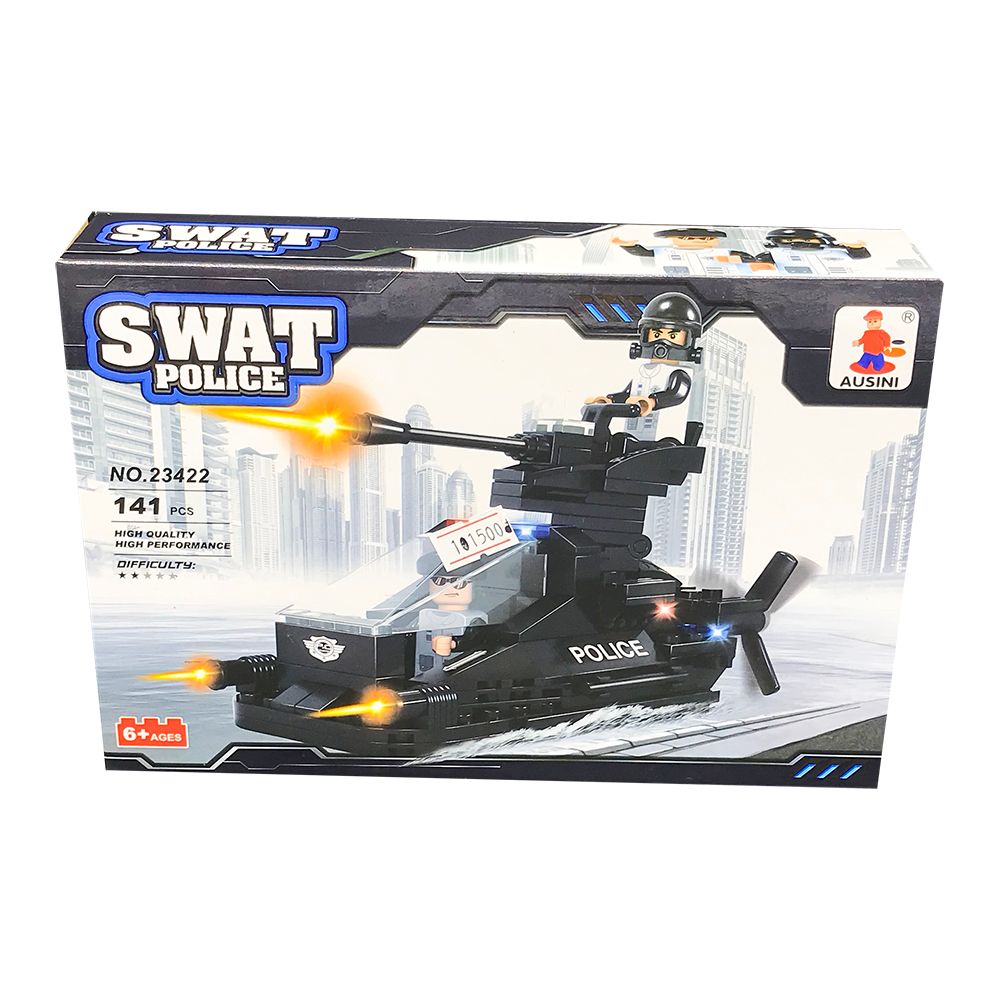  Đồ Chơi Lắp Ráp SWAT POLICE ( 141PCS) 