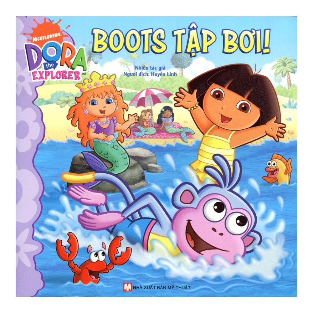  Dora The Explorer - Boots Tập Bơi 
