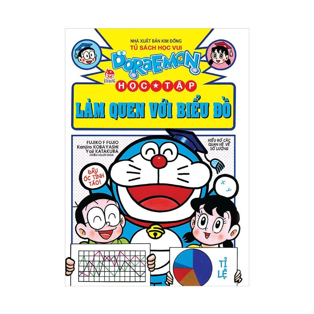  Doraemon Học Tập - Làm Quen Với Biểu Đồ (Tái Bản 2019) 