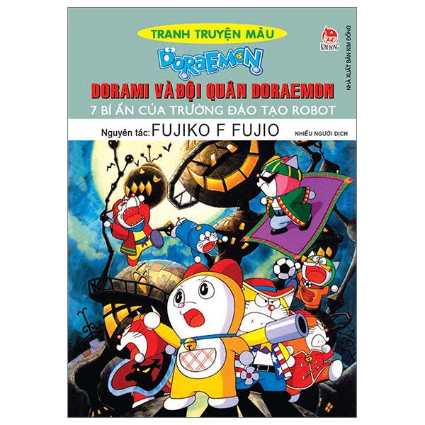  Doraemon Tranh Truyện Màu - Dorami Và Đội Quân Doraemon - 7 Bí Ẩn Của Trường Đào Tạo Robot (Tái Bản 2023) 