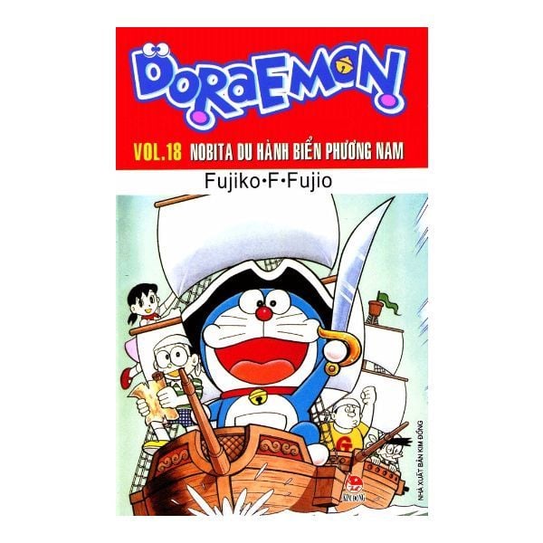  Doraemon - Vol.18 Nobita Du Hành Biển Phương Nam (Truyện Dài) (Tái Bản) 