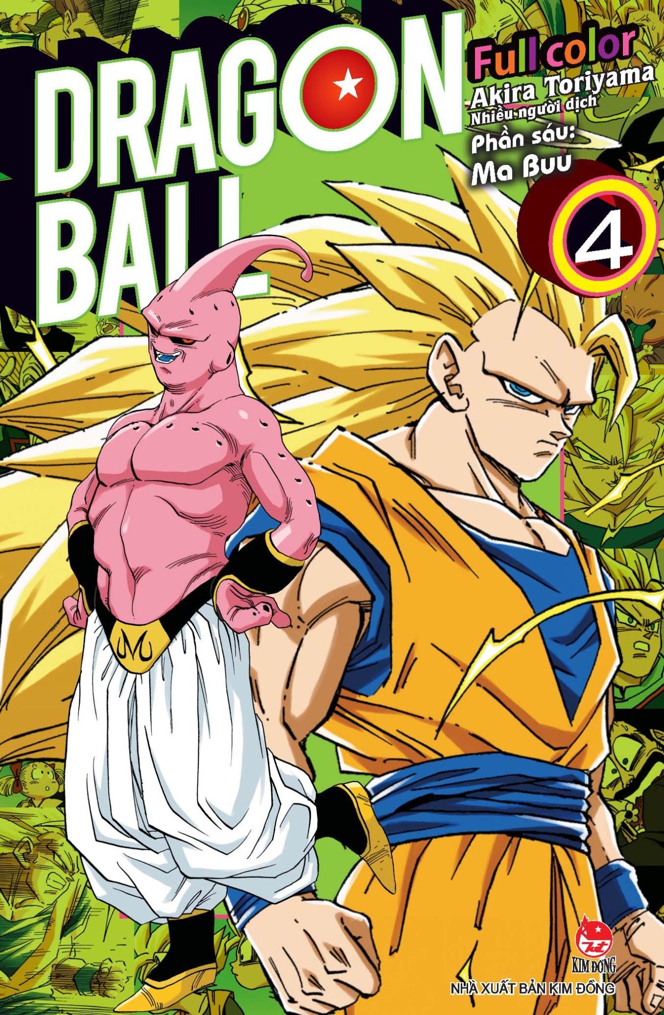  Dragon Ball Full Color - Phần Sáu - Ma Buu - Tập 4 