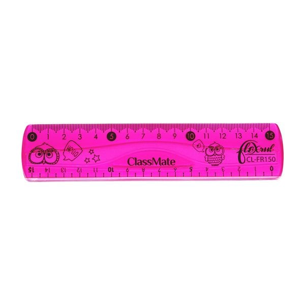  Thước Dẻo ClassMate CL-FR150 Màu Hồng 15cm 