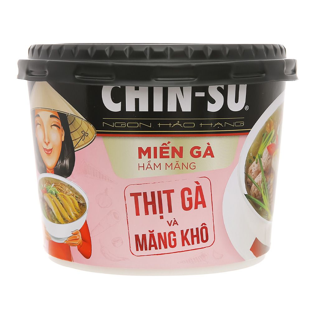  Miến Gà Hầm Măng CHIN-SU 142Gr/Tô 