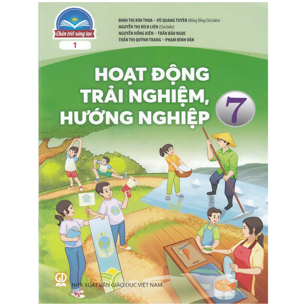  Sách Giáo Khoa Hoạt Động Trải Nghiệm Hướng Nghiệp Lớp 7 - Bản 1 - Chân Trời Sáng Tạo - 2025 