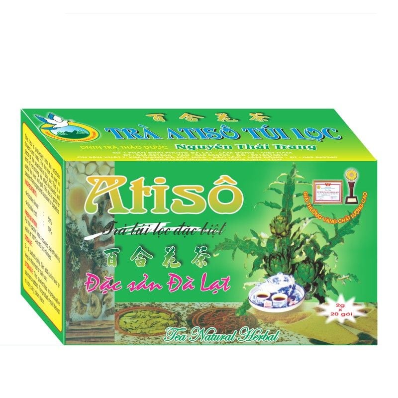  Trà Túi Lọc Đặc Biệt - Trà Atiso (2g x 20 Gói) 