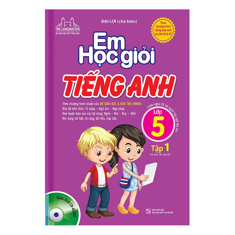  Em Học Giỏi Tiếng Anh Lớp 5 (Tập 1) 