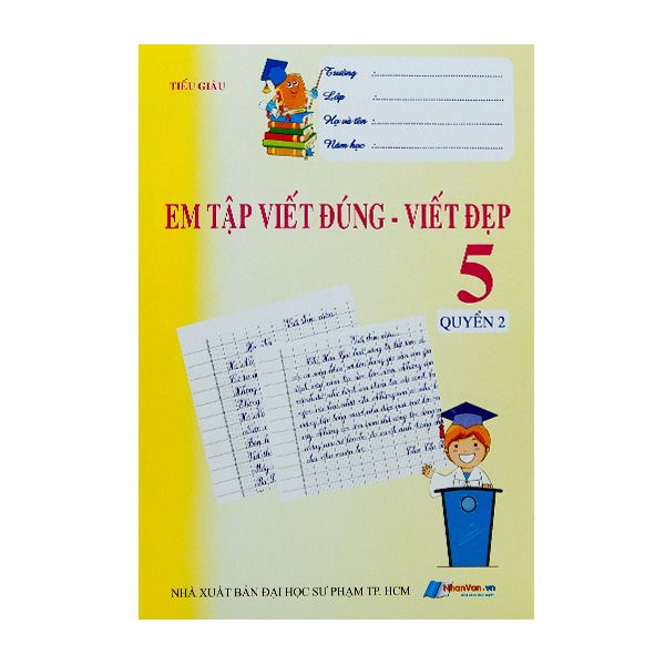  Em Tập Viết Đúng - Viết Đẹp 5 - Quyển 2 