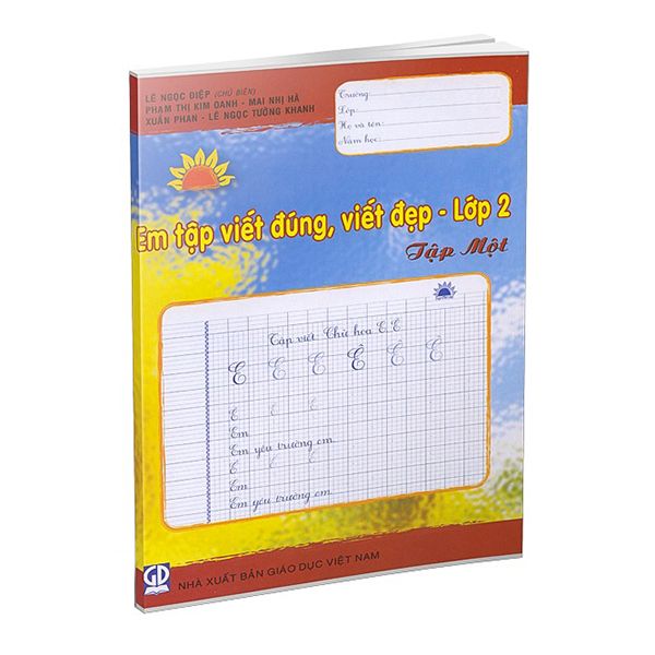  Em Tập Viết Đúng, Viết Đẹp Lớp 2 - Tập 1 