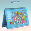  Lịch Để Bàn Doraemon 2024 - Tặng Kèm Bảng Sticker 