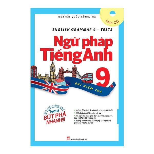  English Grammar - Ngữ Pháp Tiếng Anh 9 (Bài Kiểm Tra) 