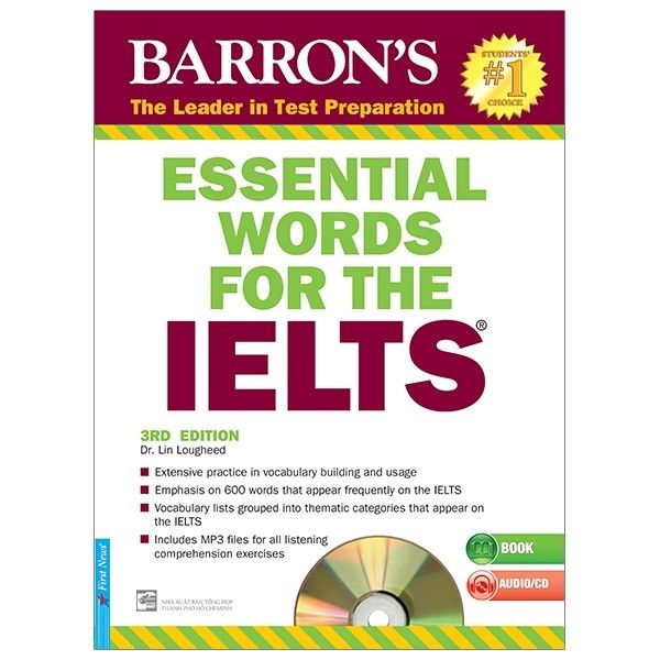  Essential Words For The Ielts  (Book + Audio) 