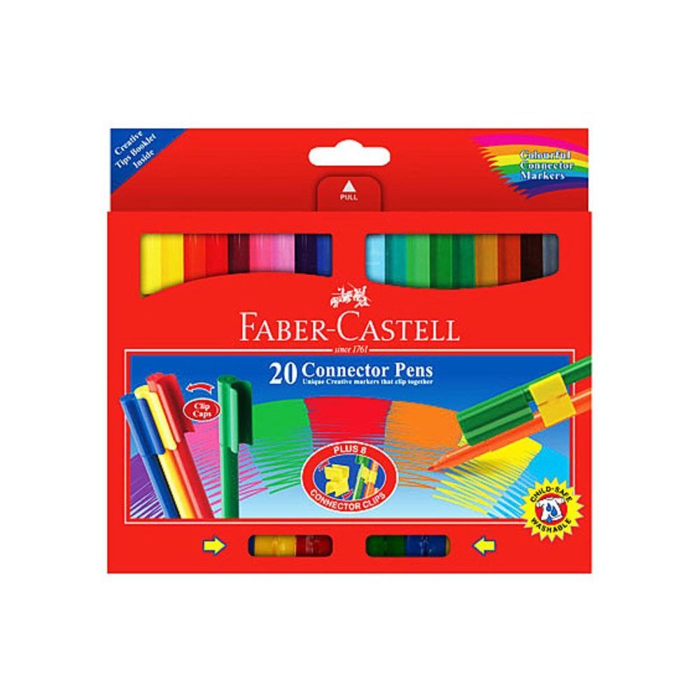  Faber - Castell - 11-200-A - Bút Lông Màu Connector - 20 Màu 