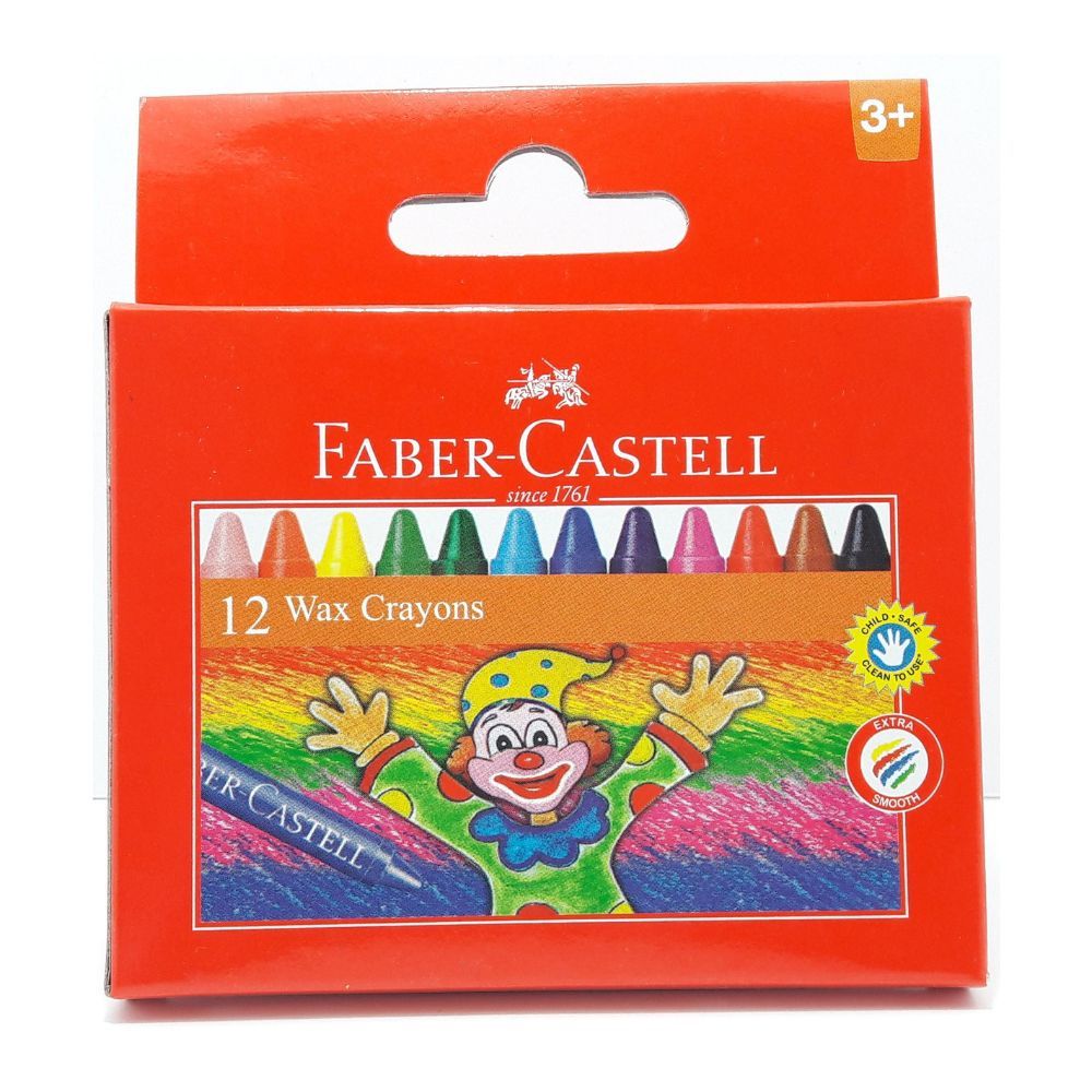  Faber - Castell - 120043 - Bút Sáp Màu - 12 Màu 