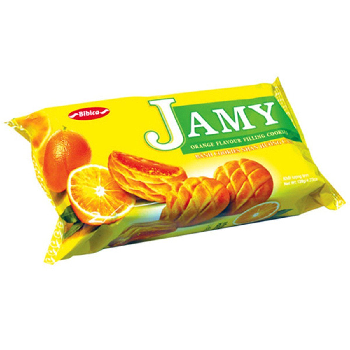  Bánh Jamy nhân mứt cam túi 120gr*30 