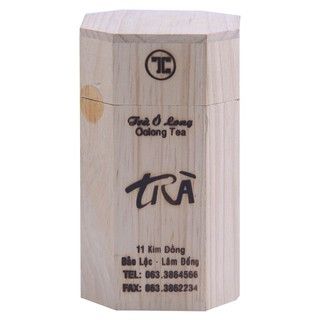  Trà Oolong hộp gỗ 200g(bát giác) 