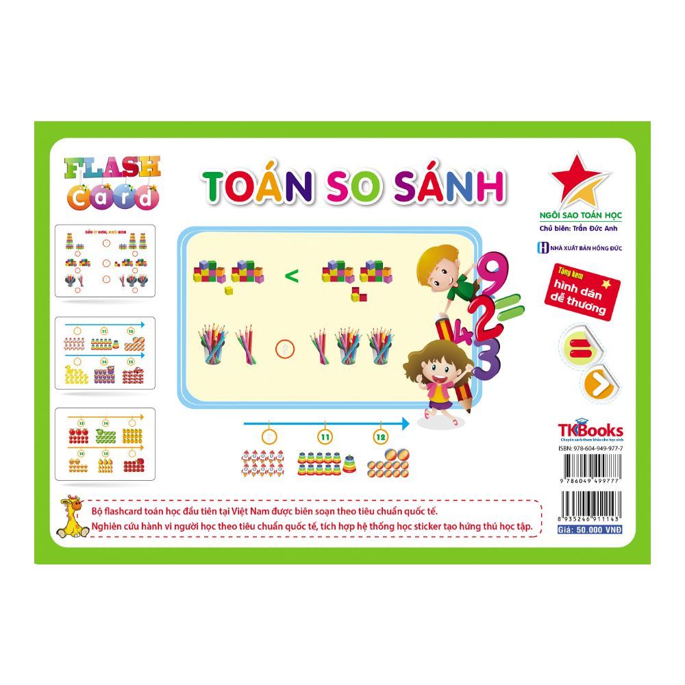  Flashcard - Toán So Sánh 