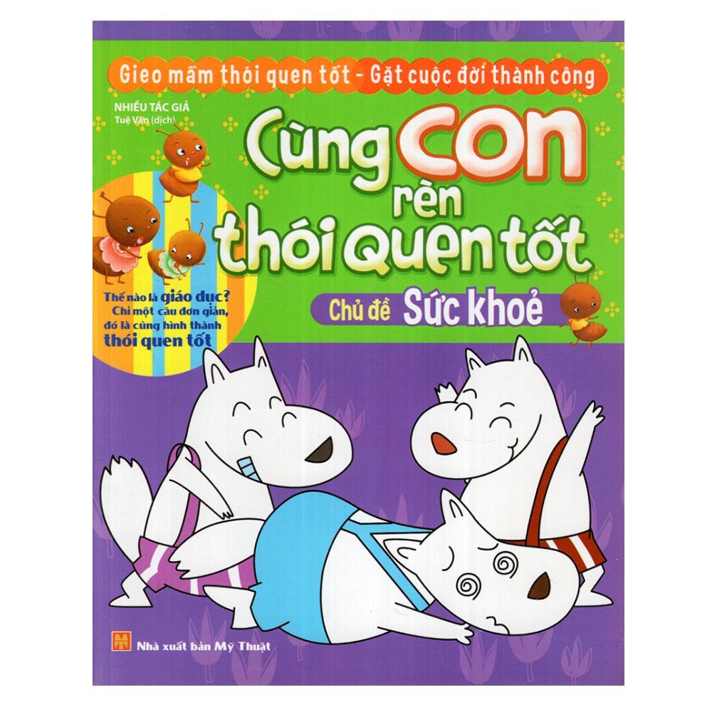  Cùng Con Rèn Thói Quen Tốt - Sức Khỏe 