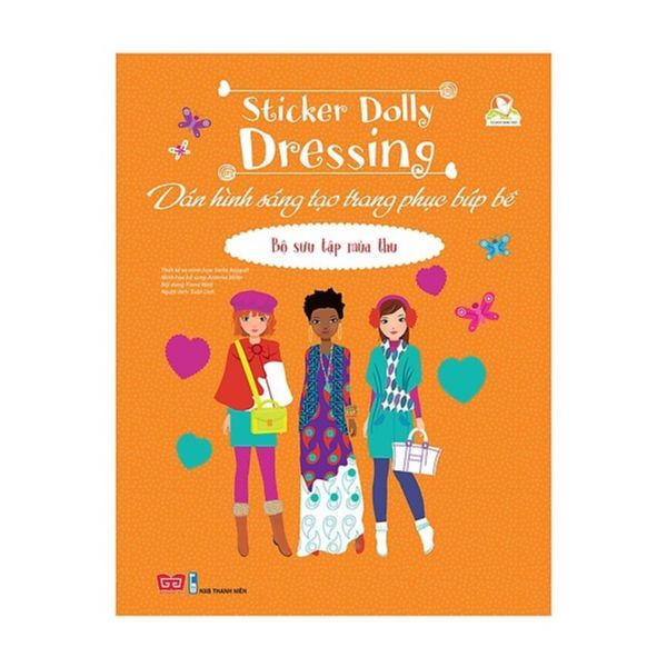  Sticker Dolly Dressing - Dán Hình Sáng Tạo Trang Phục Búp Bê - Bộ Sưu Tập Mùa Thu (Tái Bản) 