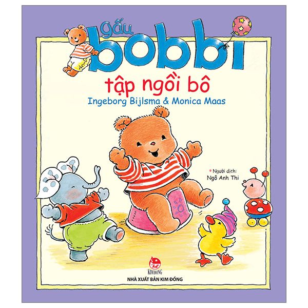  Gấu Bobbi Tập Ngồi Bô 