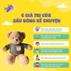  Gấu Bông Kể Chuyện Song Ngữ Anh Việt - Người Bạn Tâm Tình Của Bé (Kết Nối Được Bluetooth) 