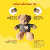  Gấu Bông Kể Chuyện Song Ngữ Anh Việt - Người Bạn Tâm Tình Của Bé (Kết Nối Được Bluetooth) 