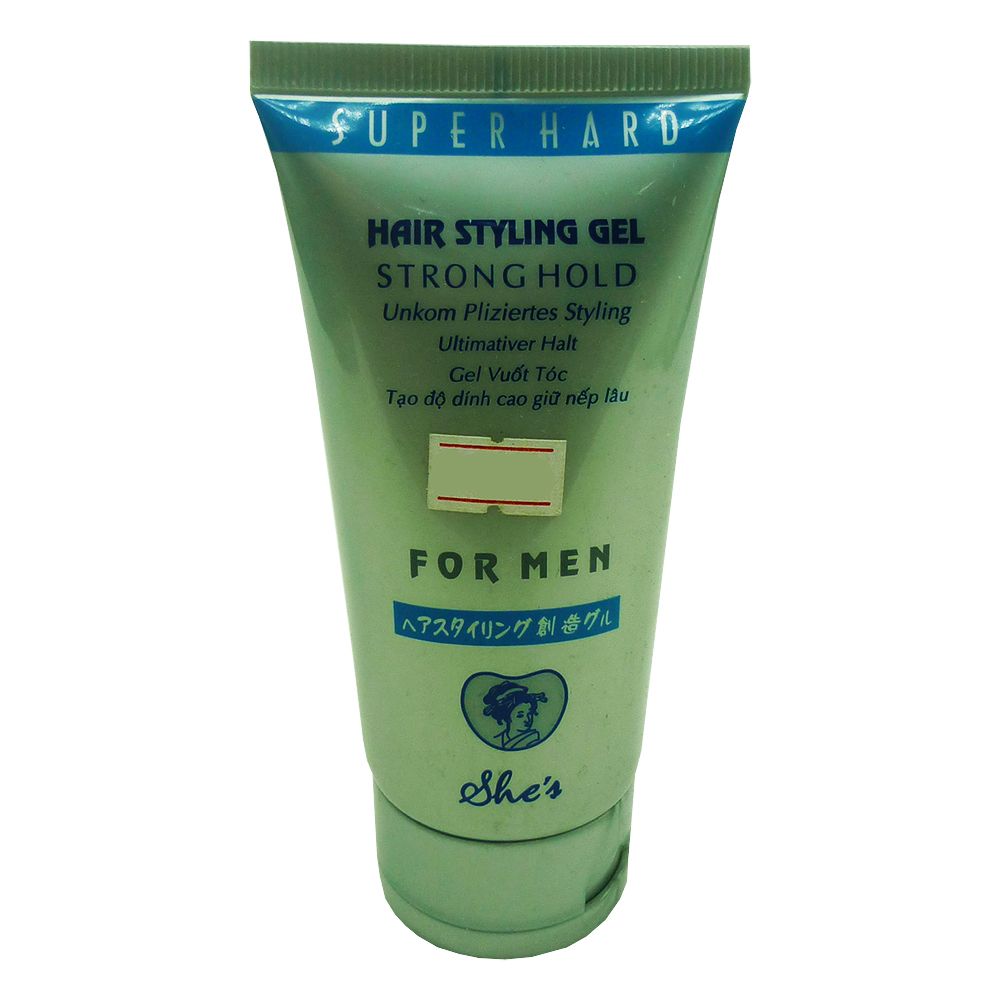  Gel Vuốt Tóc Cho Nam She's Tạo Độ Dính Cao Giữ Nếp Lâu 150g 