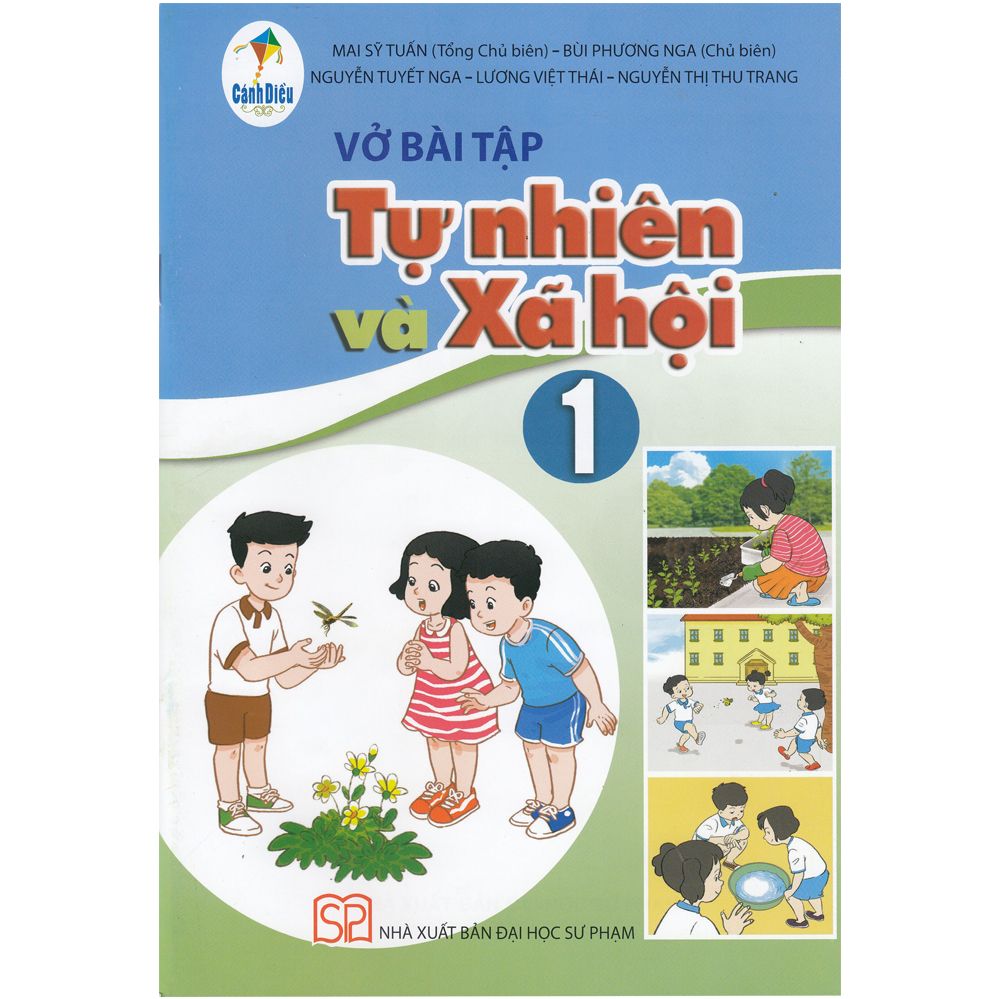  Vở Bài Tập Tự Nhiên - Xã Hội Lớp 1- Cánh Diều 