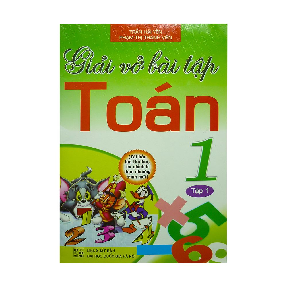  Giải Vở Bài Tập Toán Lớp 1 - Tập 1 ( NXB Đại Học Quốc Gia Hà Nội ) 