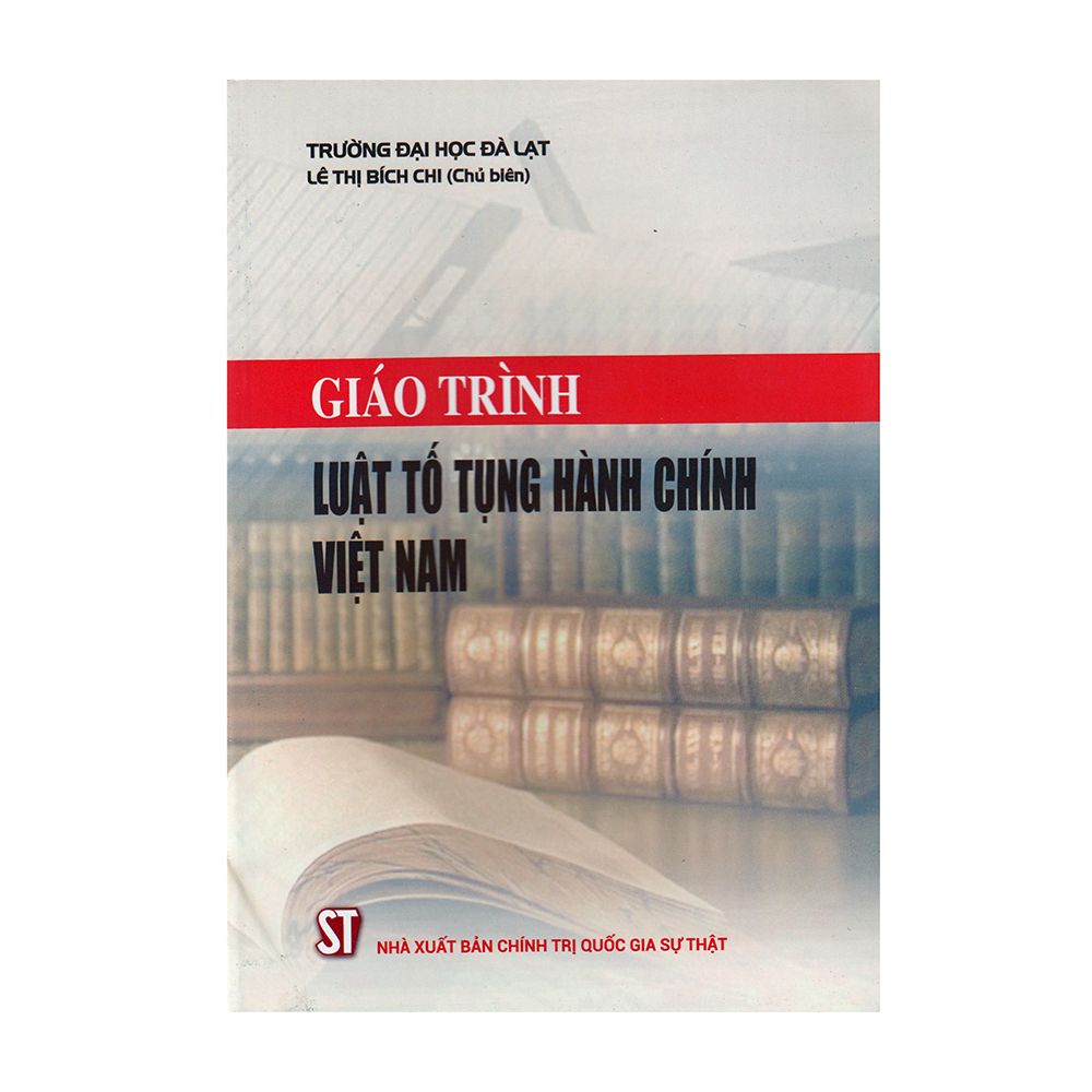  Giáo Trình Luật Tố Tụng Hành Chính Việt Nam 