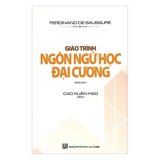  Giáo Trình Ngôn Ngữ Học Đại Cương 