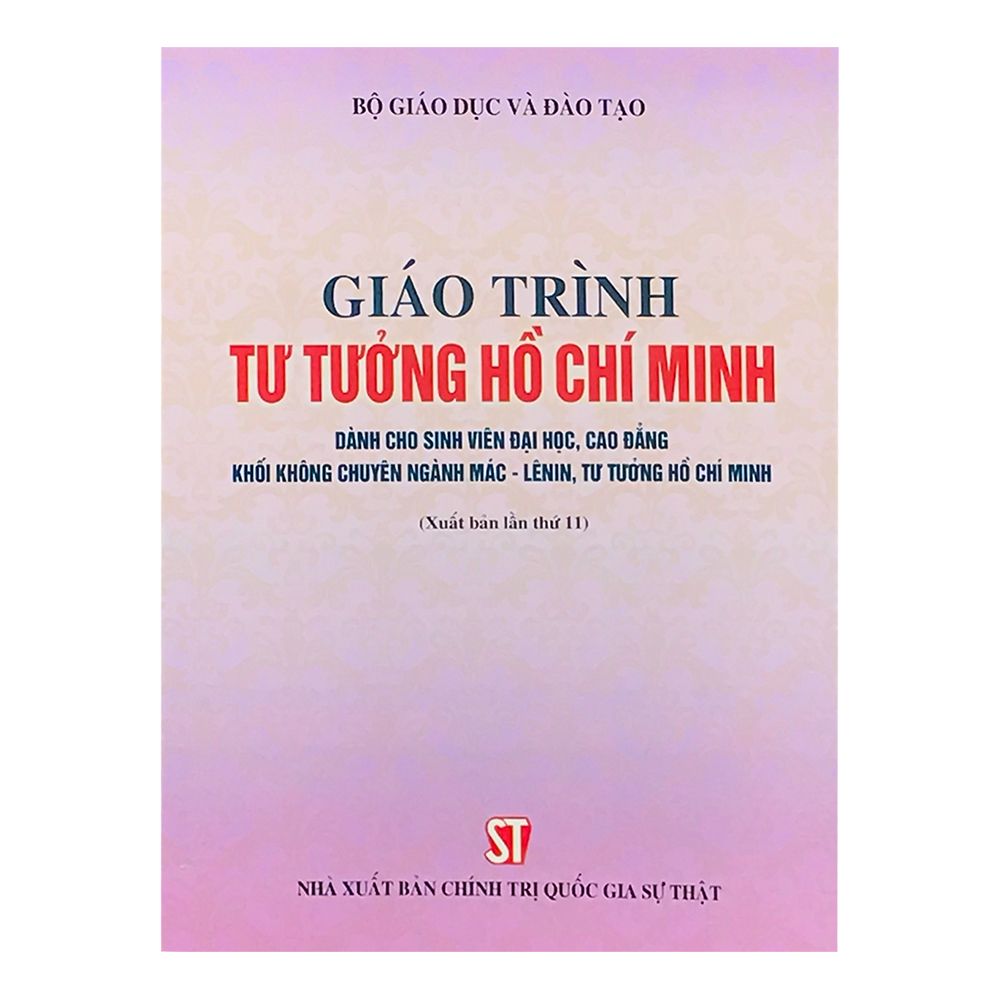  Giáo Trình Tư Tưởng Hồ Chí Minh (Tái Bản 2018) 