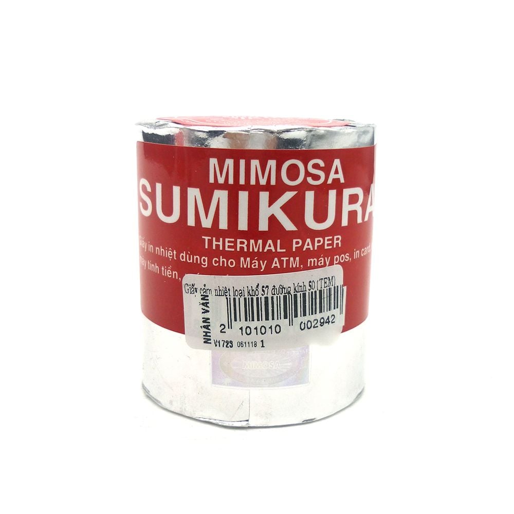  Giấy Cảm Nhiệt Mimosa Sumikura (Đường Kính 50) 