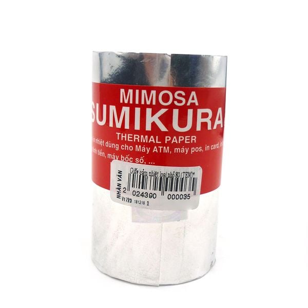 Giấy Cảm Nhiệt Mimosa Sumikura Loại Nhỏ 80