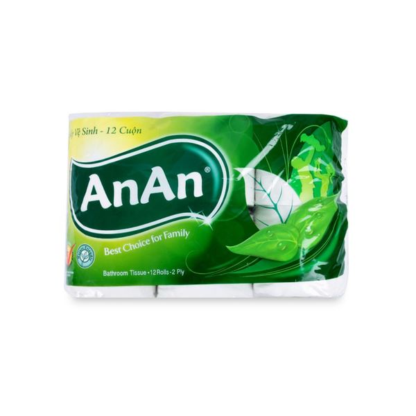 Giấy Vệ Sinh An An (1 Cặp 2 Cuộn)