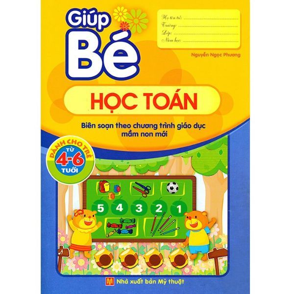  Giúp Bé Học Toán (Dành Cho Trẻ Từ 4 - 6 Tuổi) 