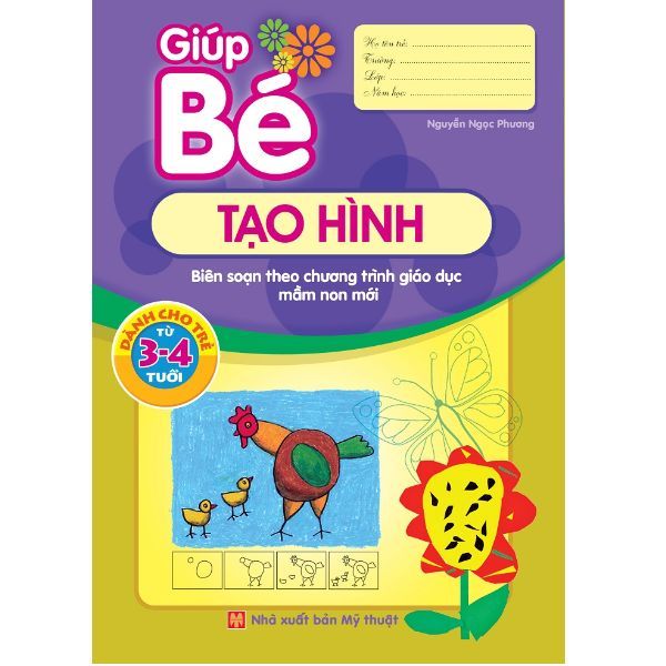  Giúp Bé Tạo Hình - Dành Cho Trẻ Từ 3-4 Tuổi 