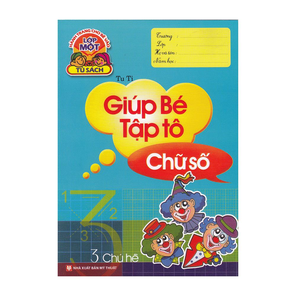  Giúp Bé Tập Tô Chữ Số 