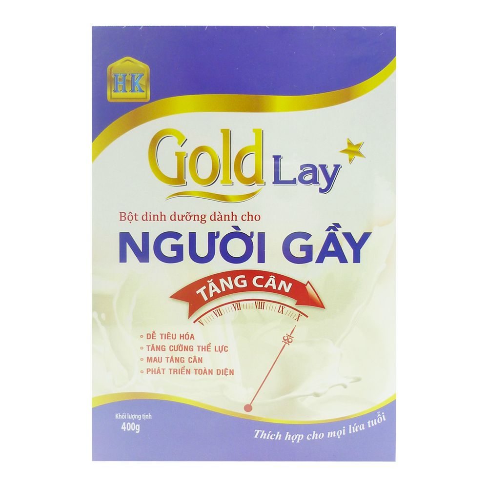  Gold Lay Bột Dinh Dưỡng Dành Cho Người Gầy Hộp 400g 