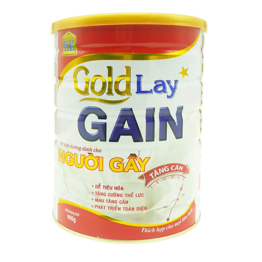  Gold Lay Gain Bột Dinh Dưỡng Dành Cho Người Gầy Hộp 900g 